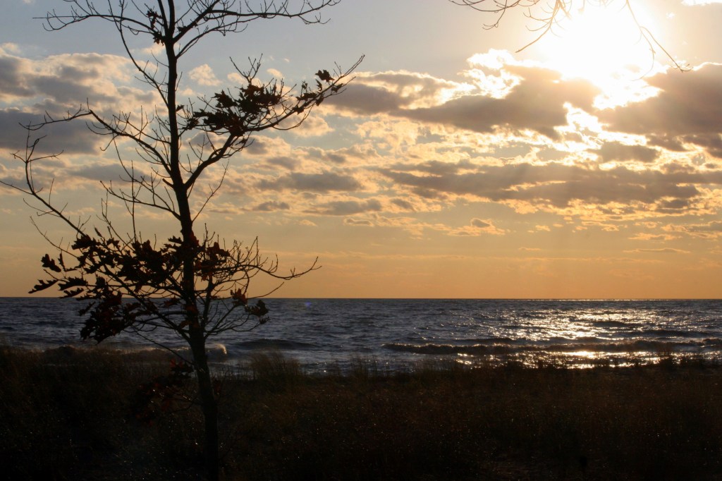 sunset at Port Bruce